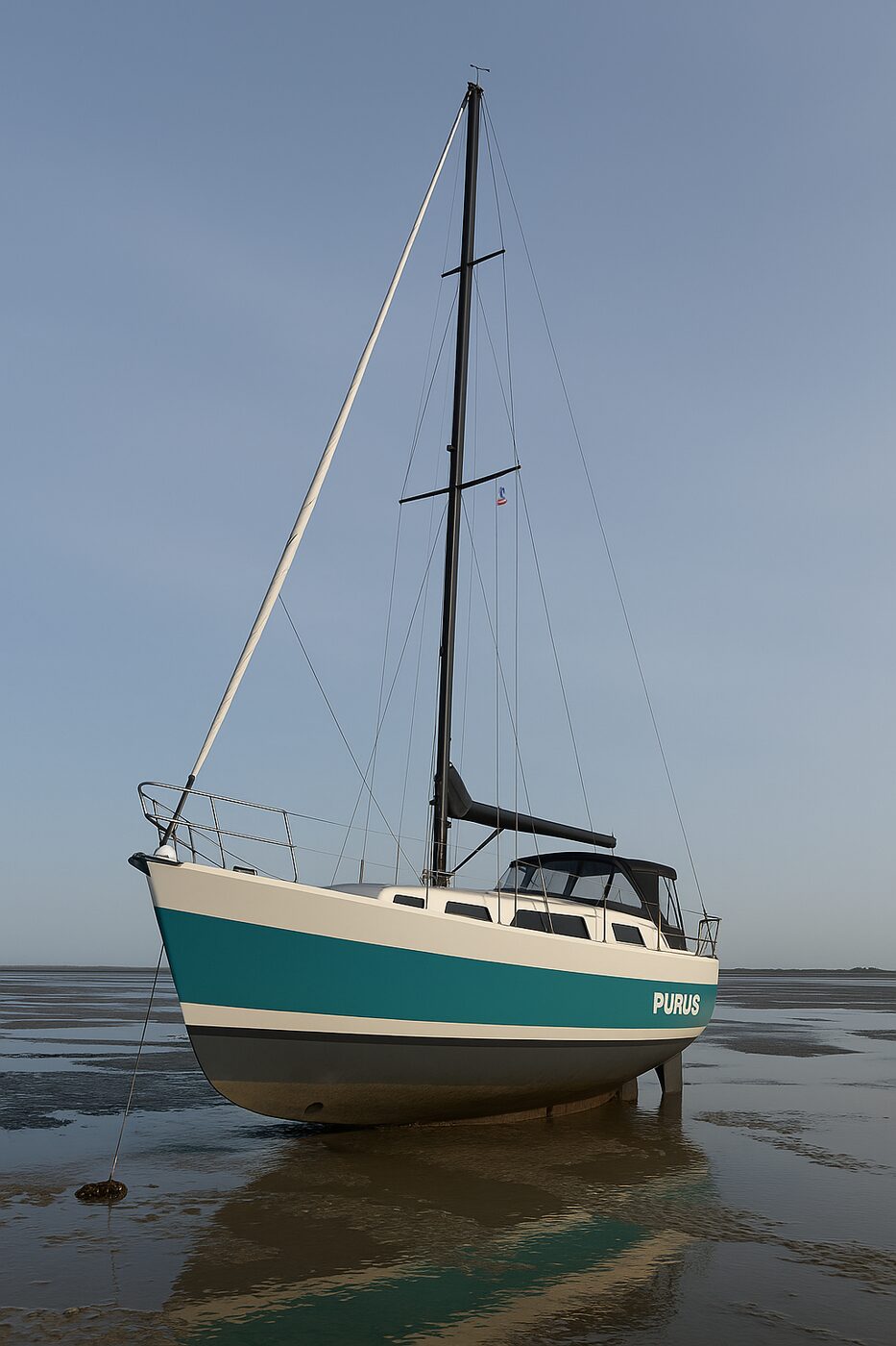 BERTA at anchor